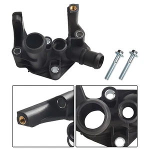 Thermostat Housing Coolant Housing 1306056 Black Plastic 1098780 1141206 - Picture 1 of 12