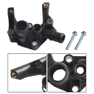 Thermostat Housing Coolant Housing 1306056 Black Plastic 1098780 1141206 - Image 1 of 4