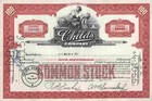 Childs Company 1955 New York Hotel Restaurant Samuel Child Sonesta 100 Shares