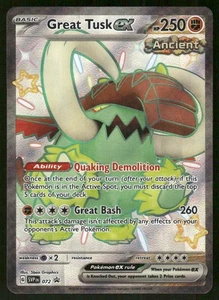 Pokemon Tcg Great Tusk ex #72 Pokemon Promo NM - Picture 1 of 2
