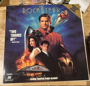 The Rocketeer Laserdisc LD Timothy Dalton Jennifer Connelly  Walt Disney - Picture 1 of 2