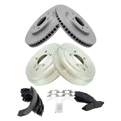 Kit de pastillas de freno delanteras y traseras y rotor, zapata y batería para Nissan NV200 2013-2020 Foto 1 de 4