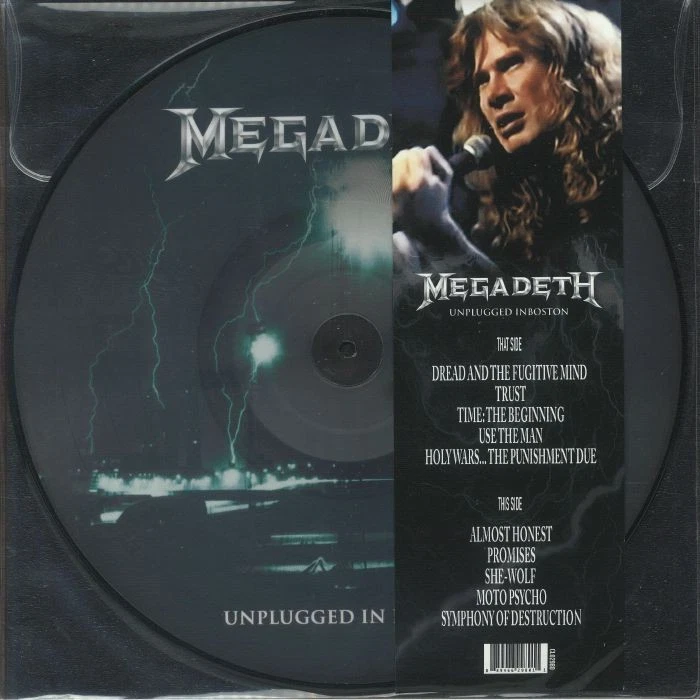 MEGADETH - Unplugged In Boston - Vinyl (picture disc LP) - Image 1 of 1