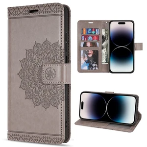 Handyhülle für Apple iPhone 14 Pro Hülle Handy Tasche Handyhülle Wallet Case DE - Bild 1 von 14