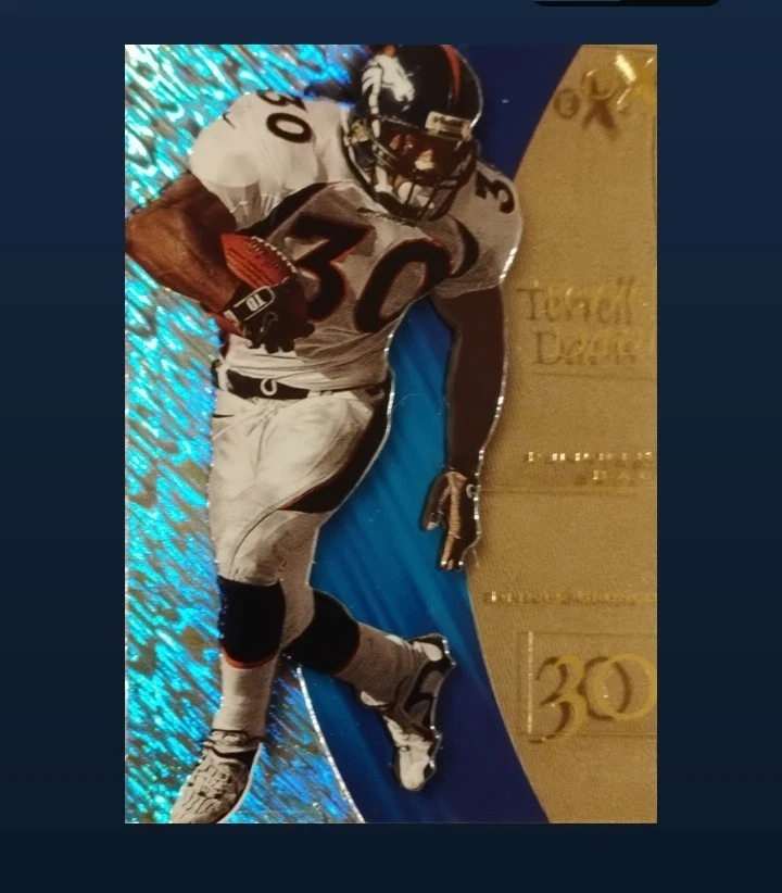 1998 Skybox EX 2001 Terrell Davis #13 HOF - Image 1 of 1
