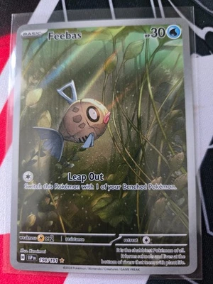 Pokemon SV08: Surging Sparks Feebas #198/191 NM - Image 1 of 2