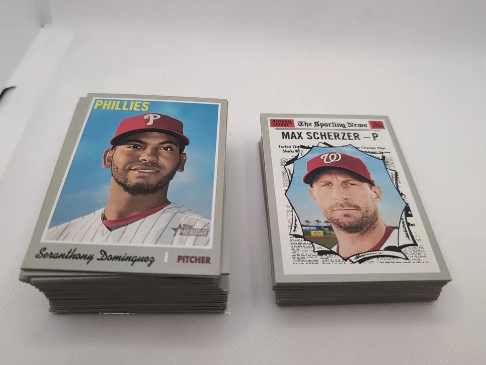 2019 topps heritage baseball complete your base set *PYC* #301-500 - Image 1 of 1