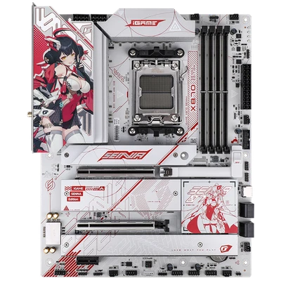 Colorful iGame X870 Senna V14  AMD5 Motherboard - Image 1 of 4