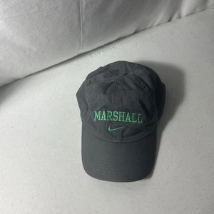 Nike Marshall University Thundering Herd Adjustable Strap Gray Hat - Picture 1 of 5