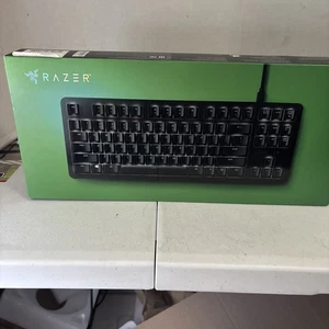 Razer BlackWidow Lite Wired TKL Mechanical Gaming Orange Switch Keyboard NEW - Picture 1 of 11