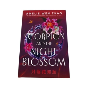 The Scorpion and the Night Blossom Signed Book Amelie Wen Zhao W/ Print Pin Set - Bild 1 von 14