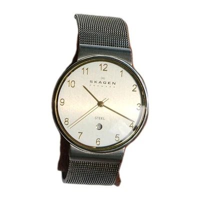 Reloj SKAGEN Mesh O355LGSCA Color Plateado Ultra Delgado Foto 1 de 4