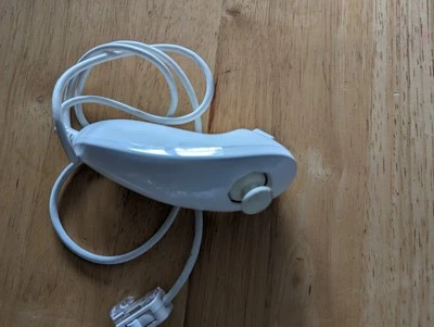 Genuine / Official - Nintendo Wii Nunchuck White Controller  - Image 1 of 2