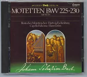J.S. BACH - MOTETTEN - MOTETS - MINT IMPORT CD - JAPAN - Imagen 1 de 2