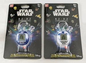 Star Wars Tamagotchi Classic White or Hologram Blue R2-D2 Digital Pet Keychain - Picture 1 of 8