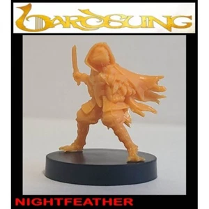 NIGHTFEATHER BIRDMAN WARRIOR 28mm RPG miniatures BARDSUNG FLAT-RATE SHIPPING - Picture 1 of 7