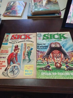 Винтажные выпуски журналов Sick No41 и 56, красивая форма! - Изображение 1 из 4