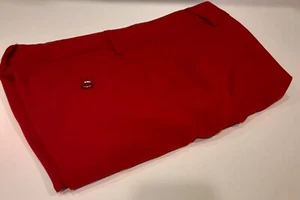 Larry Levine sz 10 Pants Christmas Red Boot Cut - Picture 1 of 8