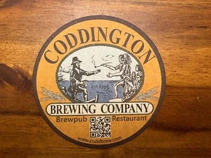 Coddington Brewing Company Brewpub Restaurant Rhode Island Drink Coaster - Picture 1 of 3