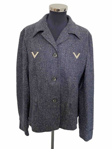 RED VALENTINO GIUBBOTTO DONNA WOMAN COAT VINTAGE JHD8151