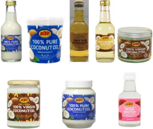 KTC 100% Kokos|Senf|Sesam|Mandelöl|Rosenwasser|Sets Free - Bild 1 von 14