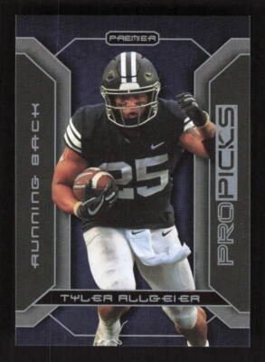 2022 Pro Picks Premier #PP-24 Tyler Allgeier BYU Cougars - Image 1 of 2