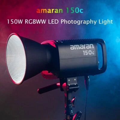 Aputure Amaran 150c RGB Full Color LED Video COB Light 2500K-7500K APP Control - Image 1 of 4