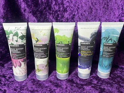 LOCIÓN DE MANTEQUILLA CORPORAL KORRES CREMA TAMAÑO VIAJE 1,69 OZ TU ELECCIÓN 5 fragancias NUEVO Foto 1 de 4