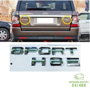 Scritta Fregio Emblema per LAND ROVER DISCOVERY RANGE ROVER SPORT S HSE CROMATO - Foto 1 di 4