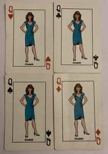 Miss Elizabeth WWF Super Stars Playing Cards 1998 Wrestling Trading Card Queen - Picture 1 of 2
