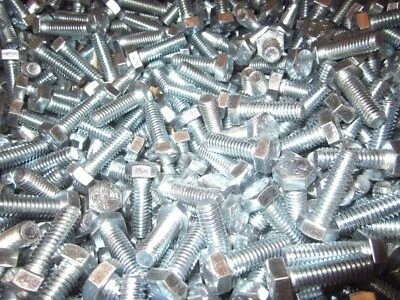 WARREN FASTENINGS SOUTH 5/16-18 X 1 1/4 Hex Head Cap Screws Grade 5 Zinc Plated 100 Pieces