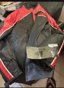 Burks Bay BRANDNEU MIT ETIKETT 3M HERREN MOTORRAD JACKE NIE GETRAGEN - Bild 1 von 3
