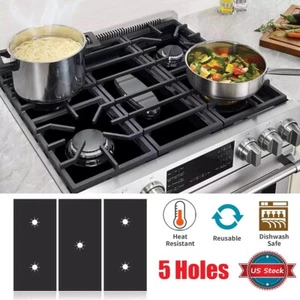 3PCS Washable Stove Protector Stove Burner Covers for Gas Stove Top Non-stick - Picture 1 of 12