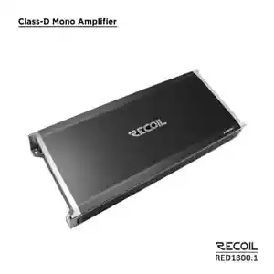Recoil Audio RED1800.1 3,600 Watts Class-D Strappable Car Audio Mono-block - Picture 1 of 6