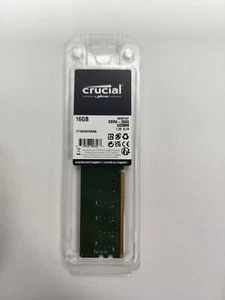 Crucial genuine 16GB 2666Mhz DDR4 UDIMM 32GB Kit (2X 16GB) 2Rx8 Desktop RAM LOT - Picture 1 of 5