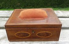 18th/19th C Marquetry Wooden Dressing/Vanity/Sewing Box - Marquetry - Project