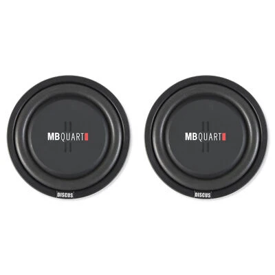 2) MB Quart DS1-304 800 Watt 12 Inch Slim Shallow Subwoofers Car/Truck DVC Subs Foto 1 de 4