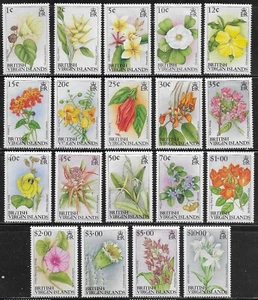 Virgin Islands Scott #'s 692 - 710 MNH - Picture 1 of 1