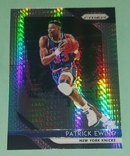 2018-19 Panini Prizm PATRICK EWING #105 Silver Hyper Prizm New York Knicks HOF