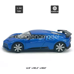 1:64 2019 Centodieci Model Car Diecast Toy Cars Gift for Boys Blue - Picture 1 of 13