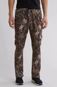 AMERICAN STITCH Men’s Camo Bonded Fleece Sweatpants In Real Tree Size M New - Picture 1 of 7