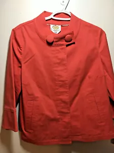 Chaqueta para mujer Talbots con botones salmón PM *NUEVA CON ETIQUETAS - Imagen 1 de 9