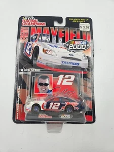 Racing Champions #12 JEREMY MAYFIELD Mobil 1 2000 Nascar Ford Taurus 1:64 - Picture 1 of 3