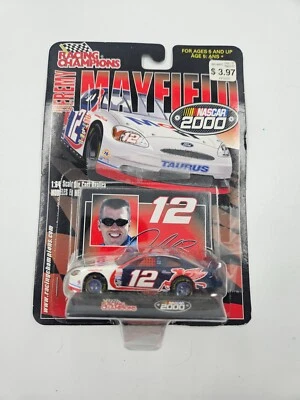Racing Champions #12 JEREMY MAYFIELD Mobil 1 2000 Nascar Ford Taurus 1:64 - Image 1 of 3