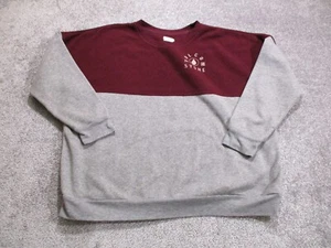 Volcom Sweater Mens XL Extra Large Red Pullover Fleece - Picture 1 of 10