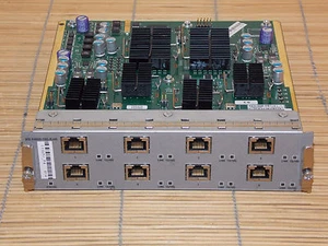 Cisco WS-X4908-10G-RJ45 4900M 8 port 10GBase-T (RJ-45) half card 10 Gbit/s Karte - Bild 1 von 1