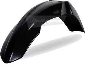 Polisport Front Fender Black CR125R CR250R 04-07 CRF250R 04-09 CRF450R 04-08 & X - Picture 1 of 1