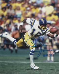 CHARLIE JOINER SIGNED AUTOGRAPH 8X10 PHOTO  SAN DIEGO CHARGERS  HALL OF FAME #2