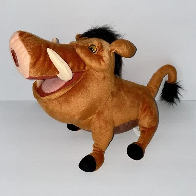 Disney The Lion King Pumbaa 11” Plush Warthog Stuffed Animal Toy Just Play Kohls - Image 1 of 3