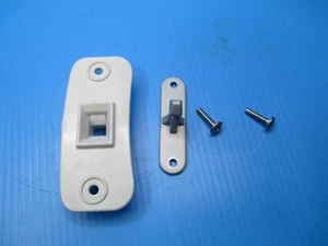 LG DLGX3701W Door Catch Assembly AND DOOR STRIKE - Genuine OEM - Picture 1 of 8